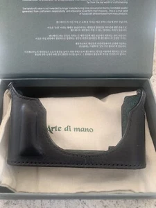 Arte Di Mano Etui für Leica M11 Snap Secured Minerva Schwarz - Bild 1 von 8