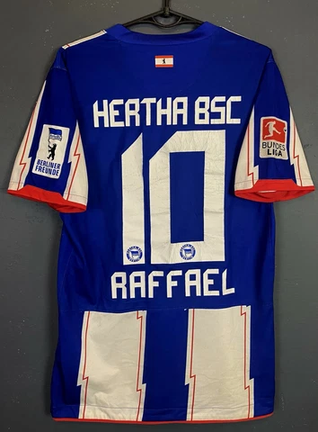 MEN NIKE BSC HERTHA BERLIN 2011/2012 RAFFAEL SOCCER FOOTBALL SHIRT JERSEY SIZE S Cover
