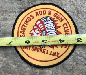 Sagitikos Rod And Gun Club Embroidered Patch - Picture 1 of 4