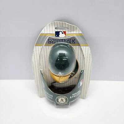 Oakland A'S Athletics Baseball Cap Hat Computer USB Optical PC Scroll Mouse - Image 1 of 4