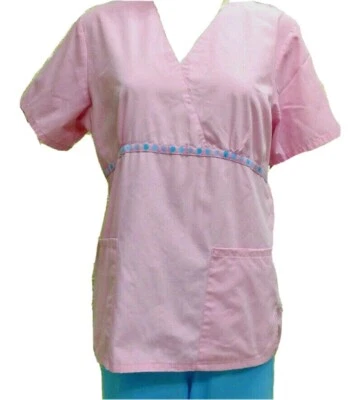 LOT of 5 Women's Medical Nurse Scrubs 2 Pants and 3 Tops Size Small Mix & Match - Image 1 of 4