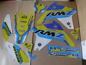 FLU Designs PTS4 Team Suzuki  Graphics  RMZ450  2005  2006  - Picture 1 of 2