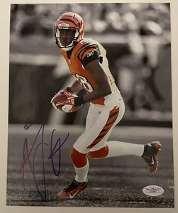 AJ Green Cincinnati Autographed Photo 8x10 JSA - Picture 1 of 3