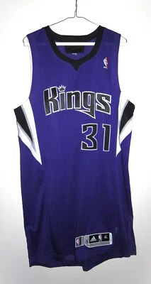 Authentic Pro Cut Sacramento Kings Rev 30 J.J. Hickson #31 Adidas Jersey XL - Image 1 of 4