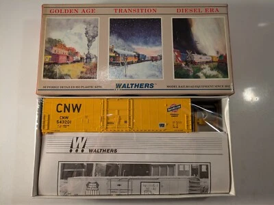HO 50' FGE Insulated Box Car  C&NW Chicago & North Western Kit NIB NOS #932-4757 - Image 1 of 3
