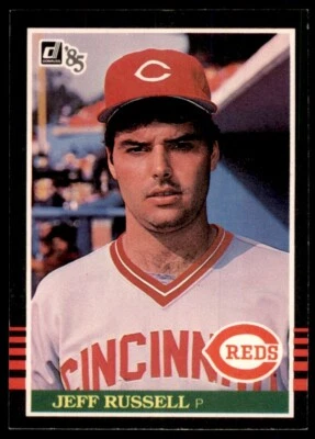 1985 Donruss Jeff Russell Baseball Cards #487 - Image 1 of 2
