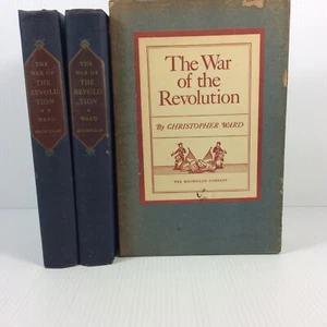 The War of the Revolution 2 volumes case 1952 1st Ed History Christopher Ward - Picture 1 of 12