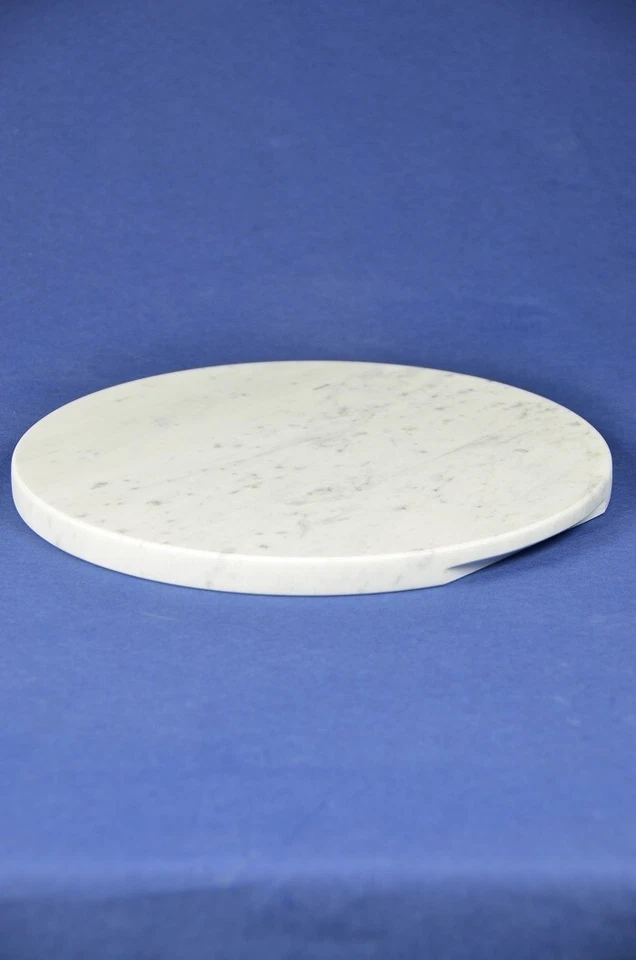 Piano tondo in marmo bianco Carrara 24cm, marble round top - Immagine 1 di 1