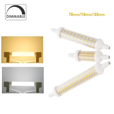 Dimmable R7s Led Bulb 10watt 118mm 20w Corn Light 220v White Warm White Ceramic - Image 1 of 4