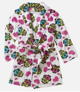 Minion Toddler Girl Robe - Multicolor - Size L (10/12) - Picture 1 of 1