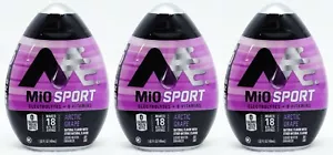 3x Mio Sport ARCTIC GRAPE Liquid Water Enhancer Drink Mix Drops B Vitamins - Picture 1 of 2