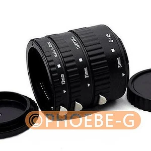 Meike Auto Focus Macro Extension Tube for CANON EOS 650D 600D 700D 60D 550D 7D  - Picture 1 of 1