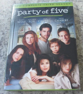 Party of Five - The Third Season 3 Three 3rd (DVD, 2008, 5-Disc Set)  NEW SEALED - Image 1 of 2