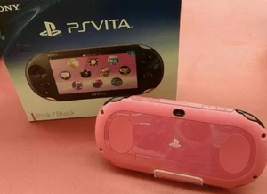 SONY PS VITA PCH-2000 Blue Pink Good Condition Used Japan - Picture 1 of 16
