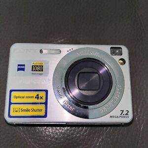 Sony Cybershot DSC-W110 7.2MP Digital Camera Silver