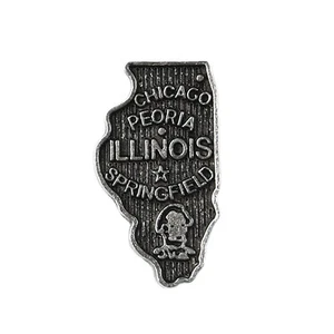 Illinois Lapel Pin - Picture 1 of 3