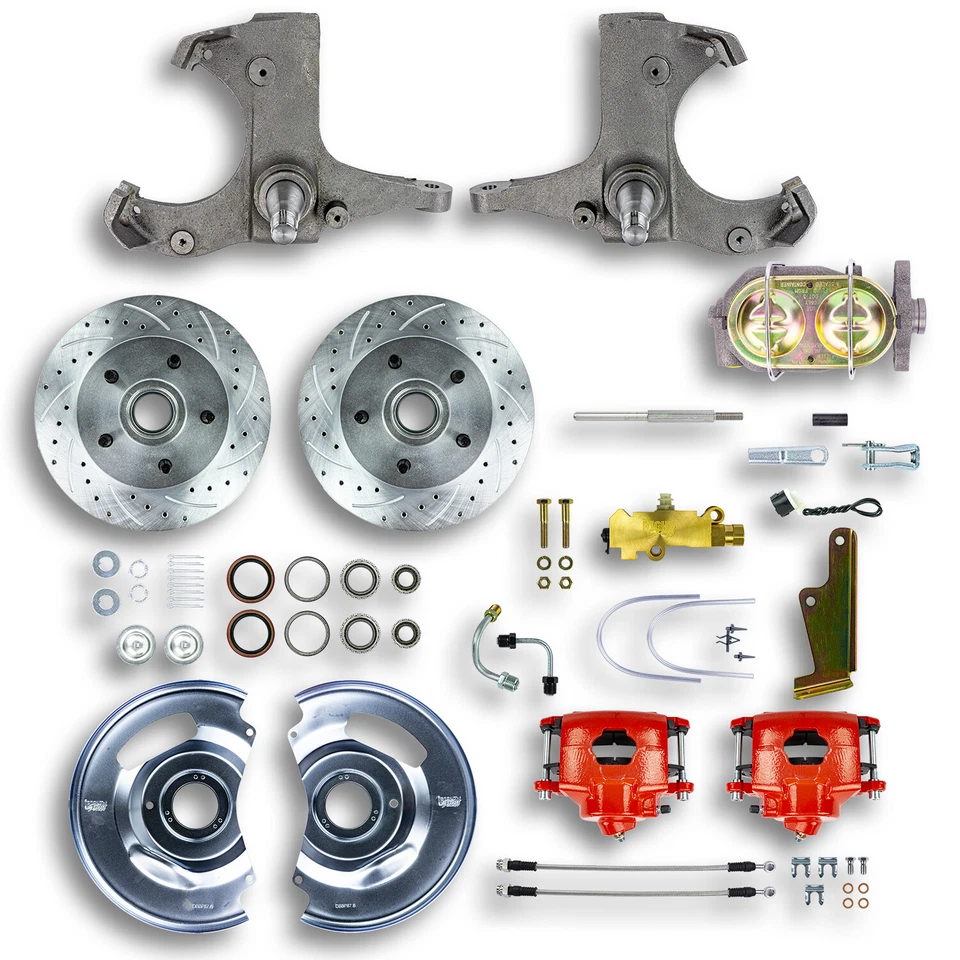 For 1960-1962 GMC 1000 Series  Brake Conversion Kit The Right Stuff - Image 1 of 1