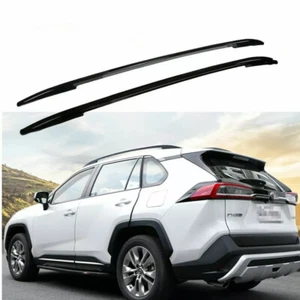 2PCS Roof Rail Fits For Toyota Rav4 2019-2024 Cross Bar Luggage Kayak Carrier - Picture 1 of 7