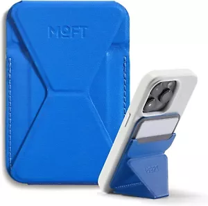 MOFT MagSafe Wallet Portable Phone Stand For iPhone 15 14 13 12 ~ Sapphire - Picture 1 of 7