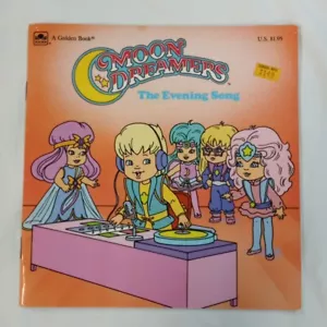 Moon Dreamers: The Evening Song Paperback 1987 Golden Book Vintage 80s Rare Kids - Picture 1 of 7