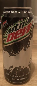 2012 Mountain Dew cold bat Batman The Dark Knight Rises; Single 16oz Can - Picture 1 of 4