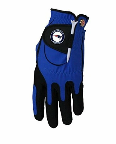 Zero Friction NFL New England Patriots Blue Golf Glove, Left Hand Cover