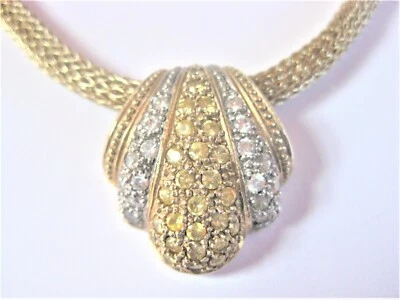 Collana con Ciondolo Argento Dorato 24,6 G - Immagine 1 di 4