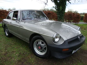 MG B GT L.E. 1.8 SILVER RUBBER BUMPER 1981 Limited Edition (LE) - Picture 1 of 12