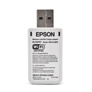 Adaptador original Epson USB WIFI para proyector EPSON EB-CU600X 802.11b/g/n - Imagen 1 de 3
