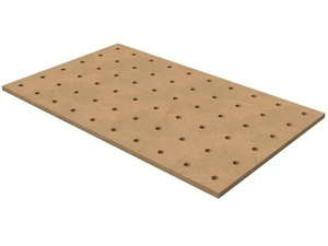 Lochrasterplatte 100x60cm Werkbank Lochplatten Multifunktionstisch Arbeitstisch - Bild 1 von 9