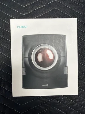 Nulea Wireless Trackball Mouse M512 - Ergonomic Red USB Receiver & Bluetooth - Image 1 of 4