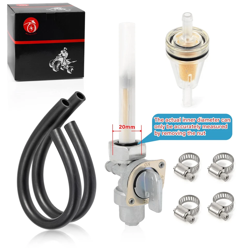 16950-461-751 para Honda Fuel Petcock CB650 CB900C CB750C CB650SC CB750SC CB1100F - Imagem 1 de 4