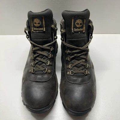 Timberland Hombre Senderismo Impermeable Cuero Mt. Bota Maddsen Negra, Talla 12 EE. UU. Foto 1 de 4