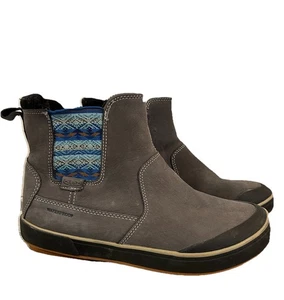 Keen Women's Elsa II Chelsea Waterproof Boots Size 11 Blue and Gray - Picture 1 of 8