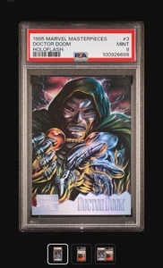 1995 Marvel Masterpieces Holoflash DR. DOOM #3/8 - Picture 1 of 3