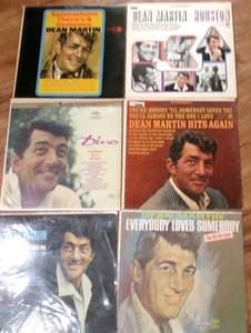 Lot 6 DEAN MARTIN Capitol LP ALBUM-Dino/Somewhere There's a Someone/Houston - Picture 1 of 17