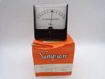 SIMPSON 04430 PANEL METER - Image 1 of 2