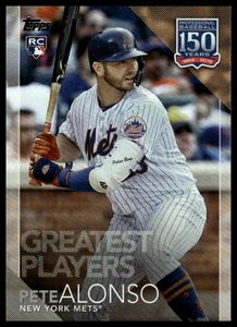 2019 Topps Update #150-31 Pete Alonso 150 Years of Professional Baseball - Picture 1 of 2