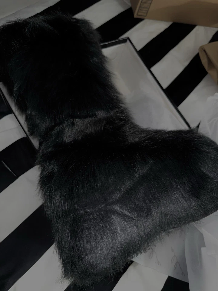 Black Platform Boots Brand New Comes With Box - Image 1 of 1