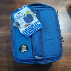 Nuevo con etiquetas Titan Arctic Zone nevera fría, resistente al aplastamiento almuerzo - azul - Imagen 1 de 2
