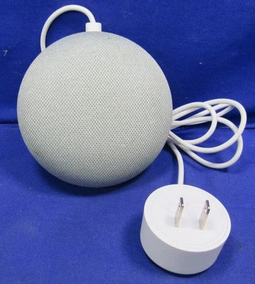 Google Home Mini Smart Speaker (Model HOA) with Google Assistant - Chalk - Image 1 of 4