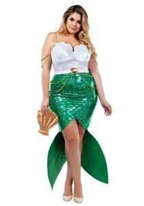 Starline Alluring Sea Siren Mermaid Adult Plus Size Halloween Costume 2X - Picture 1 of 7