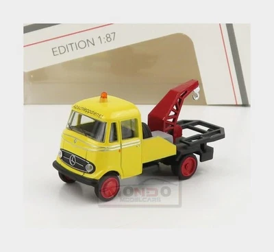 1:87 SCHUCO Mercedes Benz L319 Truck 1963 Wrecker Road Service 452668200 - Immagine 1 di 2