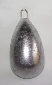 Birnenblei Öse  von 150 g bis 1500 g mit Gewichtsangabe in Gramm Meeresblei JB - Bild 1 von 13