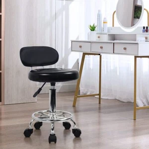 Rolling Stool Swivel Salon Stool Chair Adjustable Drafting Stool for Tattoo Spa - Picture 1 of 11