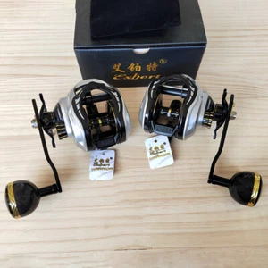 Exbert Baitcast Reel Saltwater Reel Multiplier 6.3:1 Righ/Left Hand Carbon SWHG - Picture 1 of 9