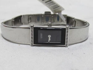 citizen EG2490-59E WATCH silver mirror finish, diamond bezel - Picture 1 of 9