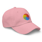 Apple Retro Spinning Wheel of Death Embroidered Dad Hat