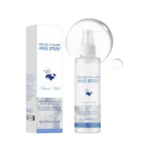 Sea Salt Hair Spray – Volumizing-Texturizing for Beachy Waves, Long-Lasting Hold - Picture 1 of 7