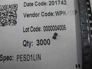 10x PESD1LIN ESD Entstörer / TVS Dioden PESD1LIN/SOD2/MULTI-REEL - Bild 1 von 2